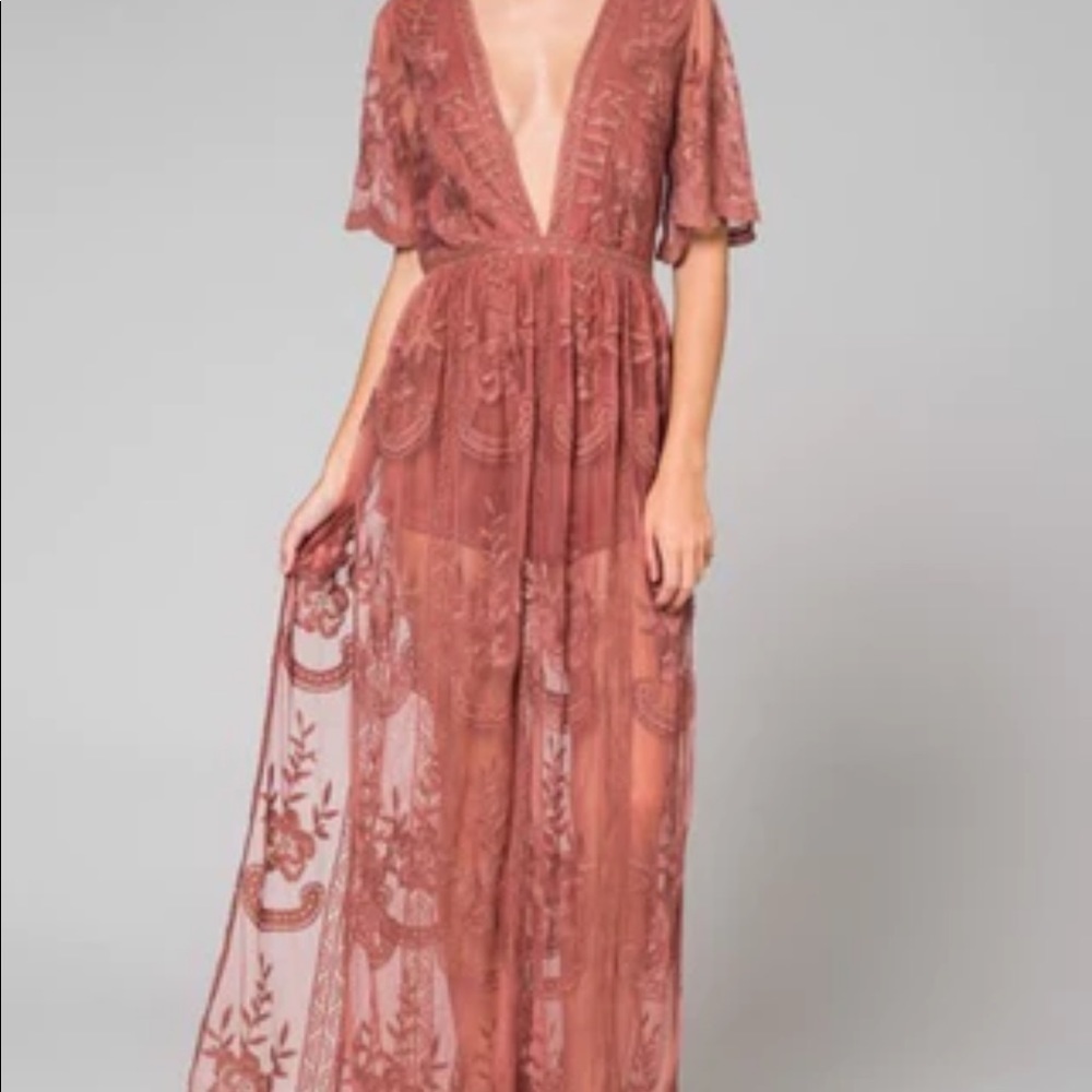 Boho Maxi Romper